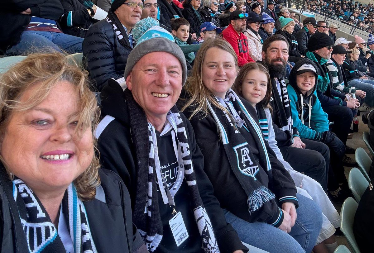 SammyDneil's tweet photo. 🌽🍐 #weareportadelaide #nevertearusapart https://t.co/wMdVNUXO4m