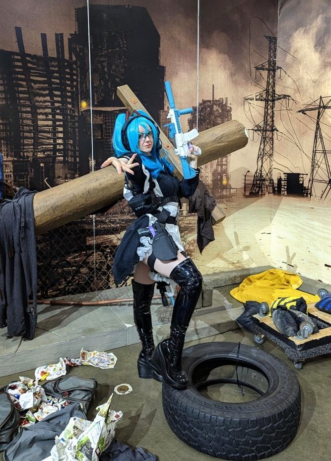 Had some fun as Tactical Hatsune Maidku at #AnimeExpo2024. Thanks to everyone who came up to say Hi and ask for pics. See you next year!