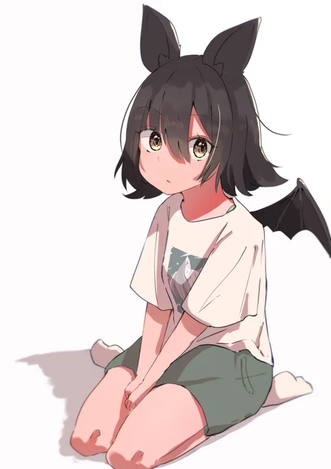 けもみみ コウモリ#イラスト #illustration 