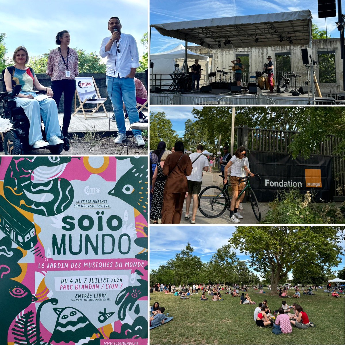 🌍 Rejoignez-nous pour un voyage musical autour du monde à Lyon ! 🌍

🔶La <a href="/FondationOrange/">FondationOrange</a> est fière de soutenir le festival “Soïo Mundo”, un événement multiculturel organisé par le CMTRA qui célèbre les musiques du monde entier ! Venez vibrer au rythme de la diversité musicale