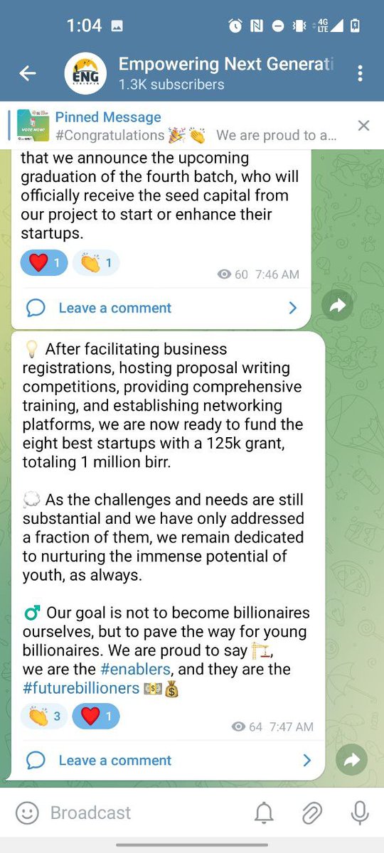 . . .♂️ Our goal is not to become billionaires ourselves, but to pave the way for young billionaires. We are proud to say 🏗, we are the #enablers, and they are the #futurebillioners 💵💰

#Startups 
#Scalability
#YouthEmpowerment 
#Entrepreneurship