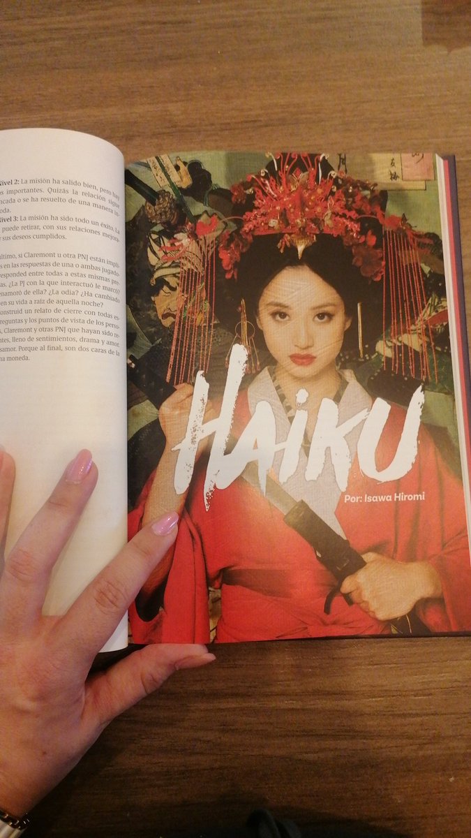 Llegó ❤️

Pocas cosas hay mas felices en mi vida de autora rolera que estar en este libro con tanta titana reunida. 💖