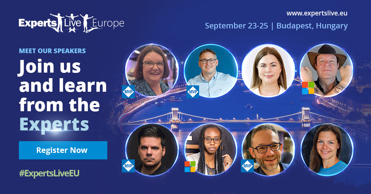 Experts Live Europe (@expertsliveeu) on Twitter photo With nearly 700 session submissions for Experts Live Europe 2024, it wasn't an easy task for our community content team to select sessions out of an extraordinary pool of choices, choices, choices. Nevertheless, making the impossible possible, <a href="/kettukari/">Karoliina Kettukari</a> & <a href="/JussiMori/">Jussi Mori #MVP ๐ซ๐ฎ๐จ๐ญ</a> did a With nearly 700 session submissions for Experts Live Europe 2024, it wasn't an easy task for our community content team to select sessions out of an extraordinary pool of choices, choices, choices. Nevertheless, making the impossible possible, <a href="/kettukari/">Karoliina Kettukari</a> & <a href="/JussiMori/">Jussi Mori #MVP ๐ซ๐ฎ๐จ๐ญ</a> did a
