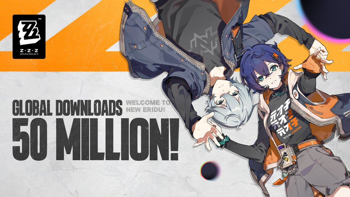 ZZZ_EN's tweet photo. Zenless Zone Zero's Ridu City Entry Thank-You Gift | 50 Million Downloads Worldwide

Dear Proxies:
Greetings! Since its release, Zenless Zone Zero has reached 50 million downloads globally. A city that once only existed in the hopes and dreams of the dev team has never been as buzzing with life as it is now. Your patience and support have made New Eridu what it is today.
Of course, to live up to everyone's expectations and truly become a city of miracles, we are aware that there are still lots of improvements to be made. We encourage all Proxies to provide feedback and suggestions via our official channels.

As a gesture of thanks for everyone's support, we have prepared a small thank-you gift!
So, let us say it again — Welcome to New Eridu!

[City Entry Thank-You Gift]
Polychrome ×1,600
The thank-you gift will be issued via in-game mail within 24 hours.

[Eligibility]
Proxies who reach Inter-Knot Lv. 1 or above before the release of Version 1.1

Since the start of Zenless Zone Zero's closed beta tests, Proxies' feedback has always been at the forefront of the dev team's priorities. We will listen to and record the valuable advice provided by each and every Proxy, actively pushing forward the optimization and development of each aspect of the game.
In future updates, we will continue to optimize aspects such as game performance. While preparing for the official release, we have also been hard at work developing the cloud gaming version of Zenless Zone Zero. In the near future, we hope that Proxies will be able to enjoy New Eridu in more kinds of environments.
Providing a better gaming experience to all Proxies has always been the vision and goal of the dev team, and will continue to be a long-term focus. We will provide regular updates on optimizations and progress through upcoming dev updates. We will continue our endeavor to ensure each and every Proxy can make even more wonderful memories in New Eridu.

[Proxy Feedback Channels]
• In-Game Feedback
Step 1: Press the menu button in the upper-left corner of the City interface to access the menu screen (PC users can press the ESC button).
Step 2: Press "More" > "Feedback" to enter the service center.
Step 3: Press the "Issue Feedback" button in the "Self-Service" section to submit your feedback.
※ You may upload images and videos as references to assist us in handling your feedback more efficiently.
• Customer Service Contact Details
Customer Service Email: zzzcs_en@hoyoverse.com

#zzzero #zenlesszonezero