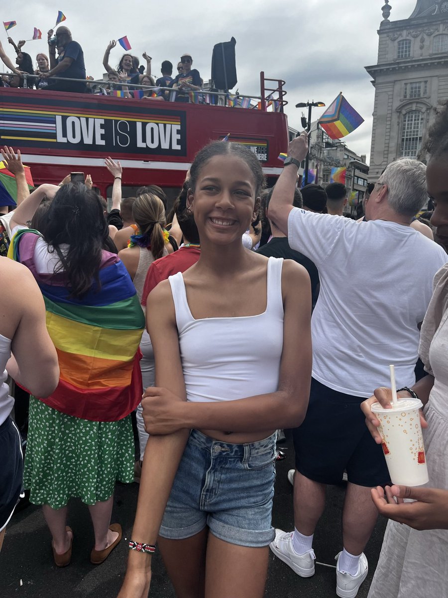 Wishing lots of luck to <a href="/prideinluton/">PrideInLuton</a> today let’s hope the sun comes out later🤞🤞 Remembering Pride in the sun last week 🌈🌈🌈