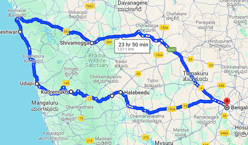 kranthitech's tweet photo. @ShachiGambhir @RaoSumukh Karnakataka is beautiful.. especially this season. If you live in Bangalore, you should definitely plan this roadtrip over a long weekend
Bangalore - Halibeedu - Belur - Kudremukh - Udupi Murudeshwar - Shimoga - Back https://t.co/WCOifMVwma