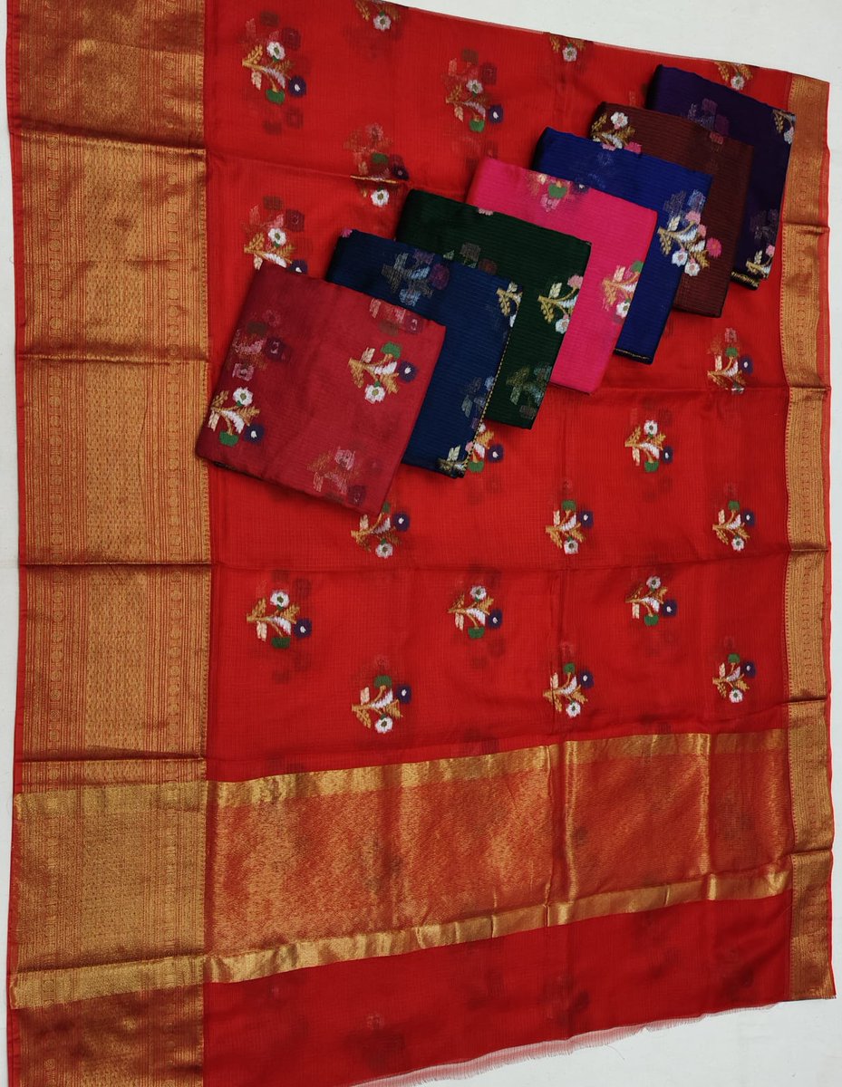 aksarees123's tweet photo. Step into elegance with our exquisite Kota Sarees. Available now for 3550₹ with free shipping! ✨🌼

#KotaSaree #EthnicWear #IndianFashion #SareeLove #ElegantStyle #FreeShipping #Fashion #Style https://t.co/SgIGFXJTsV