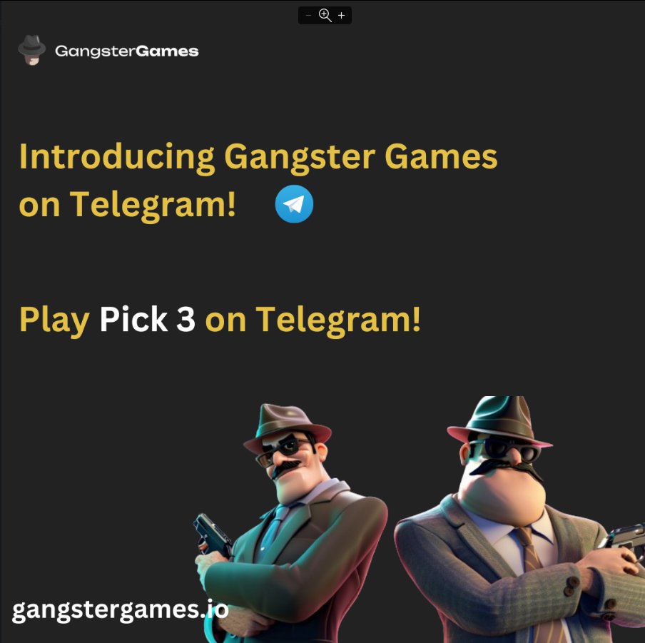 GangsterGamesio's tweet photo. Play Pick 3 on Telegram now! Don’t miss your chance  to win the big prize 🏆🎯 https://t.co/GrFEgn1G03 https://t.co/wi11pH0emg