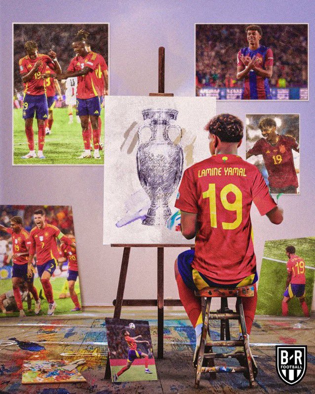 𝐓𝐇𝐑𝐄𝐄 assists for Lamine Yamal. 

No other player at the Euros has more. 

Creating a masterpiece 🎨

Measi Asantehene Sophia