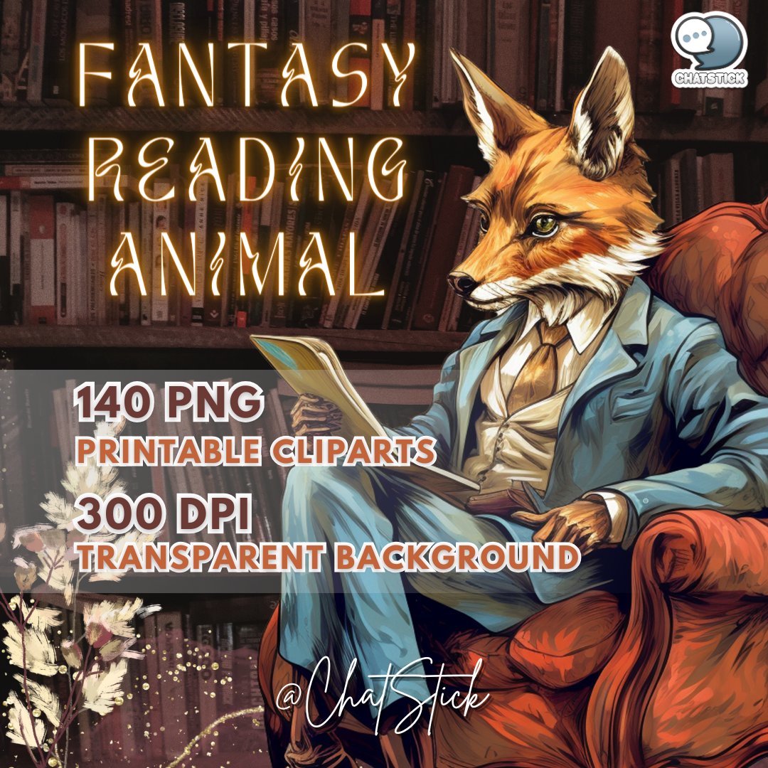 ChatVariety's tweet image. Check out our 140 Victorian Watercolor Clipart Pack - Fantasy Reading Animal Theme - PNG Print at wix.to/YcM62XD

#FantasyReadingAnimal #MagicalCreatures #ReadingFantasy #AnimalBookLover #FantasyWorlds