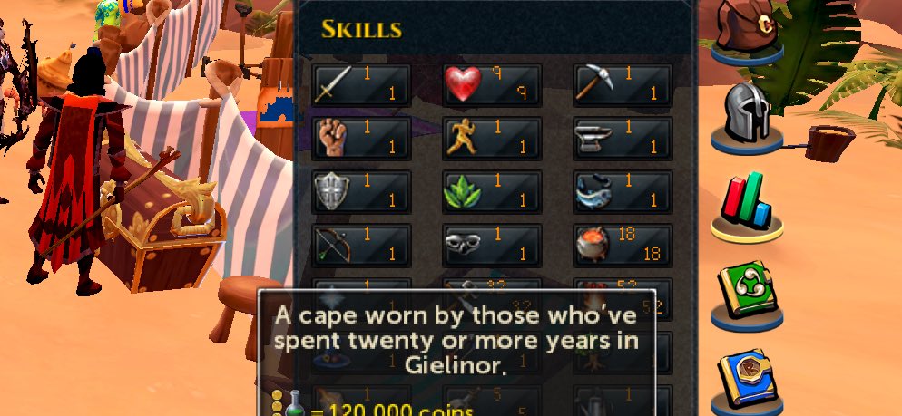 DFS_Shield's tweet photo. Finally unlocked 20 Year cape on my 9HP! @RuneScape https://t.co/tJKH3AIdFU