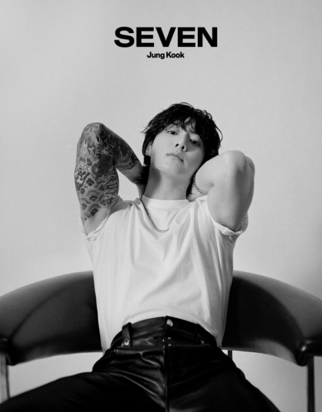 Jungkook of BTS reveals new concept photos for 'Seven', one year