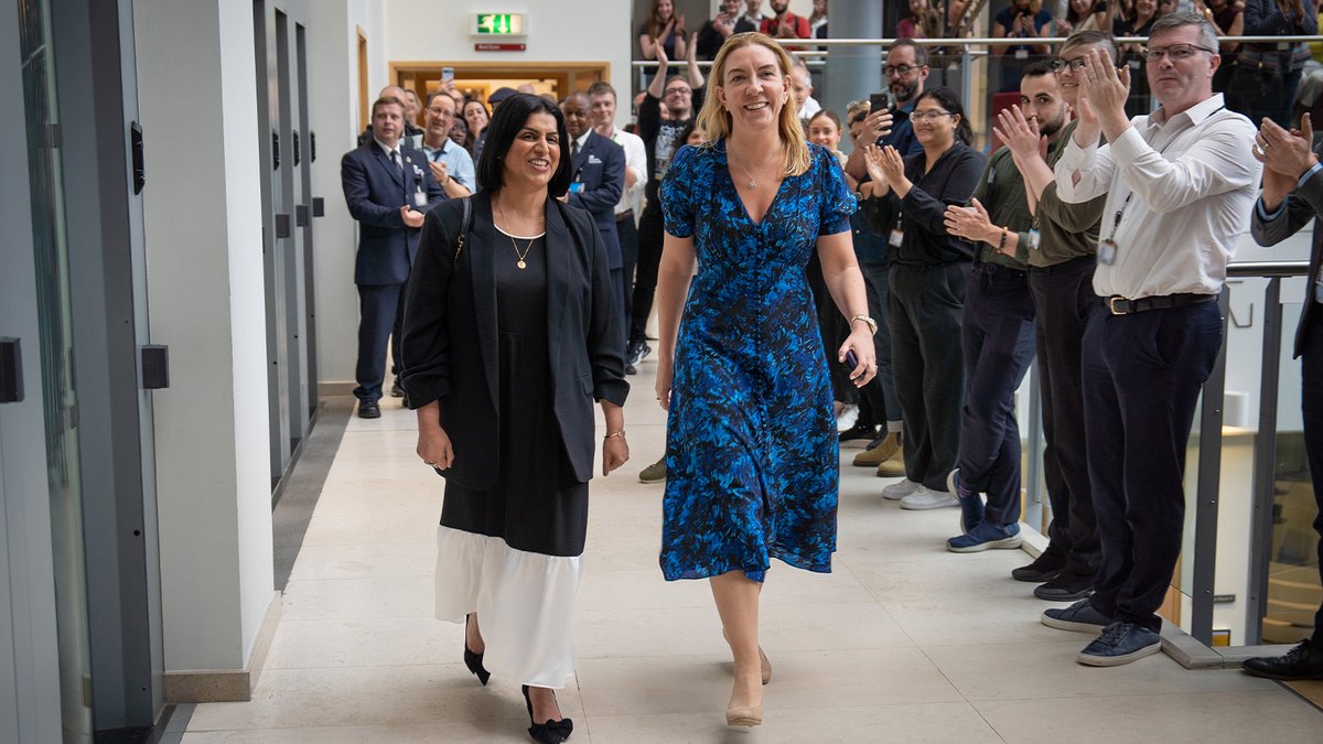 Ministry of Justice (@mojgovuk) on Twitter photo Yesterday we welcomed <a href="/ShabanaMahmood/">Shabana Mahmood MP</a> to <a href="/MoJGovUK/">Ministry of Justice</a> as Lord Chancellor and Secretary of State for Justice.
A former barrister, she is the second woman and first Muslim in history to hold the position of Lord Chancellor. Yesterday we welcomed <a href="/ShabanaMahmood/">Shabana Mahmood MP</a> to <a href="/MoJGovUK/">Ministry of Justice</a> as Lord Chancellor and Secretary of State for Justice.
A former barrister, she is the second woman and first Muslim in history to hold the position of Lord Chancellor.