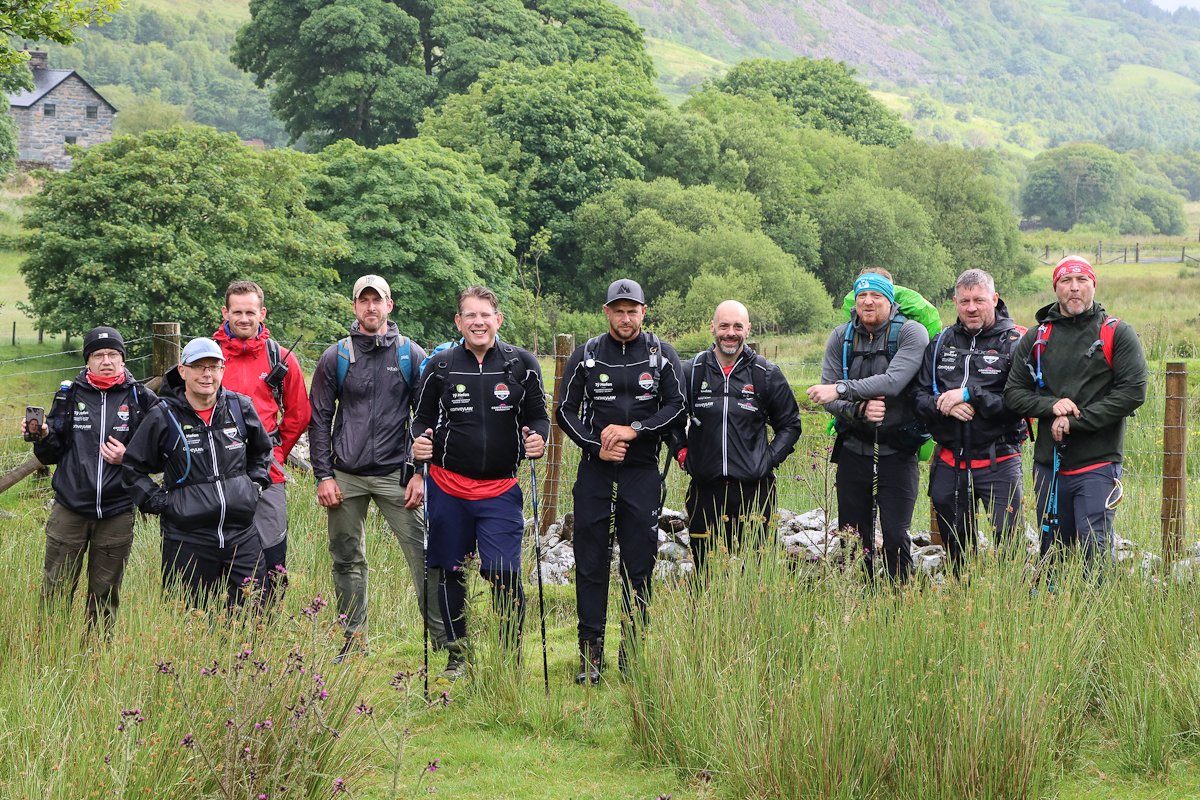 5in55's tweet image. Day 2 Stage 1 of the #bikeboatboot challenge for Tŷ Hafan started in the rain at Lake Bala. In just over 3 hrs, we covered 8.3 miles, climbing 772 feet. The start of a very tough day!