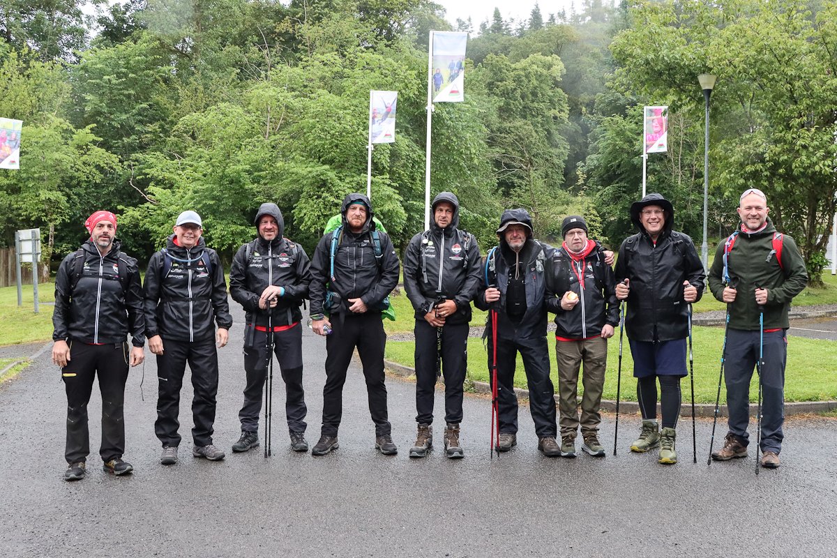 5in55's tweet image. Day 2 Stage 1 of the #bikeboatboot challenge for Tŷ Hafan started in the rain at Lake Bala. In just over 3 hrs, we covered 8.3 miles, climbing 772 feet. The start of a very tough day!