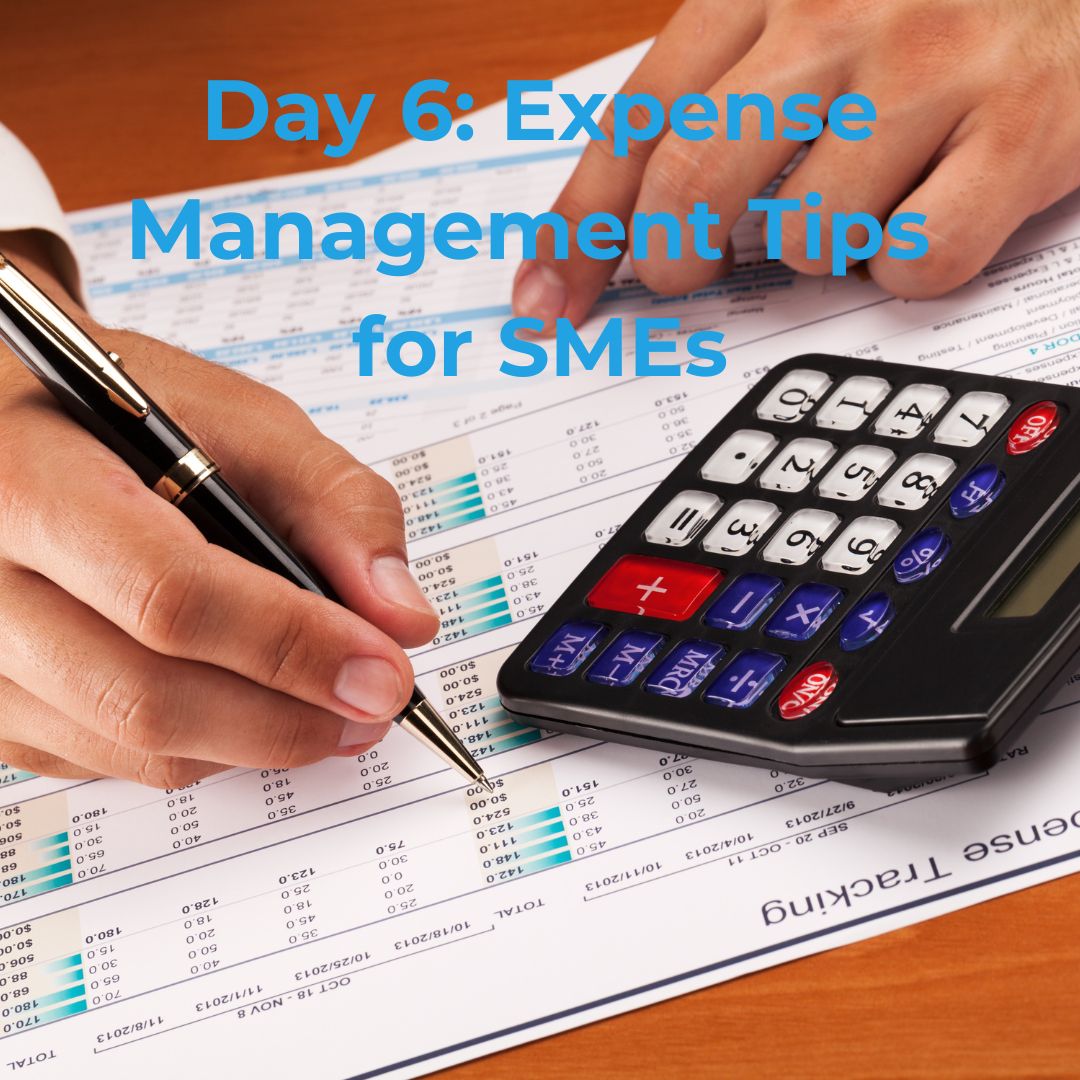 🚀 Day 6: Expense Management Tips 🚀
Conduct regular audits 📊
Negotiate with suppliers 💼
Implement technology like Xero 💻
Cut down on costs 🏢
Monitor utility costs 🌱
Save money and improve your bottom line! 
#ExpenseManagement #SMEs #BusinessSuccess