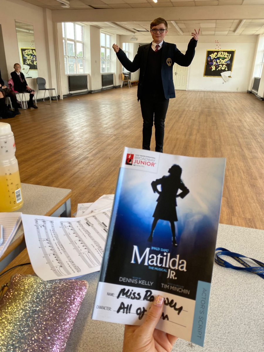Auditions took place this week for our upcoming production of Roald Dahl’s Matilda. The performances were so good, even the Trunchbull would have been impressed!
Recalls have been issued, and the cast will be revealed next week. 👏👏👏