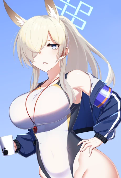 プールサイドで飲む珈琲は美味いか? #ブルアカ