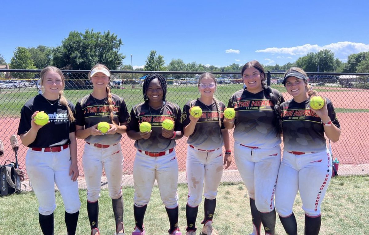 Kennedy Porter (@kennedyporter06) on Twitter photo got one out today here in Colorado!! I’m so proud of my teammates for how we are playing!! <a href="/ABU_Softball/">ABU Softball</a> got one out today here in Colorado!! I’m so proud of my teammates for how we are playing!! <a href="/ABU_Softball/">ABU Softball</a>