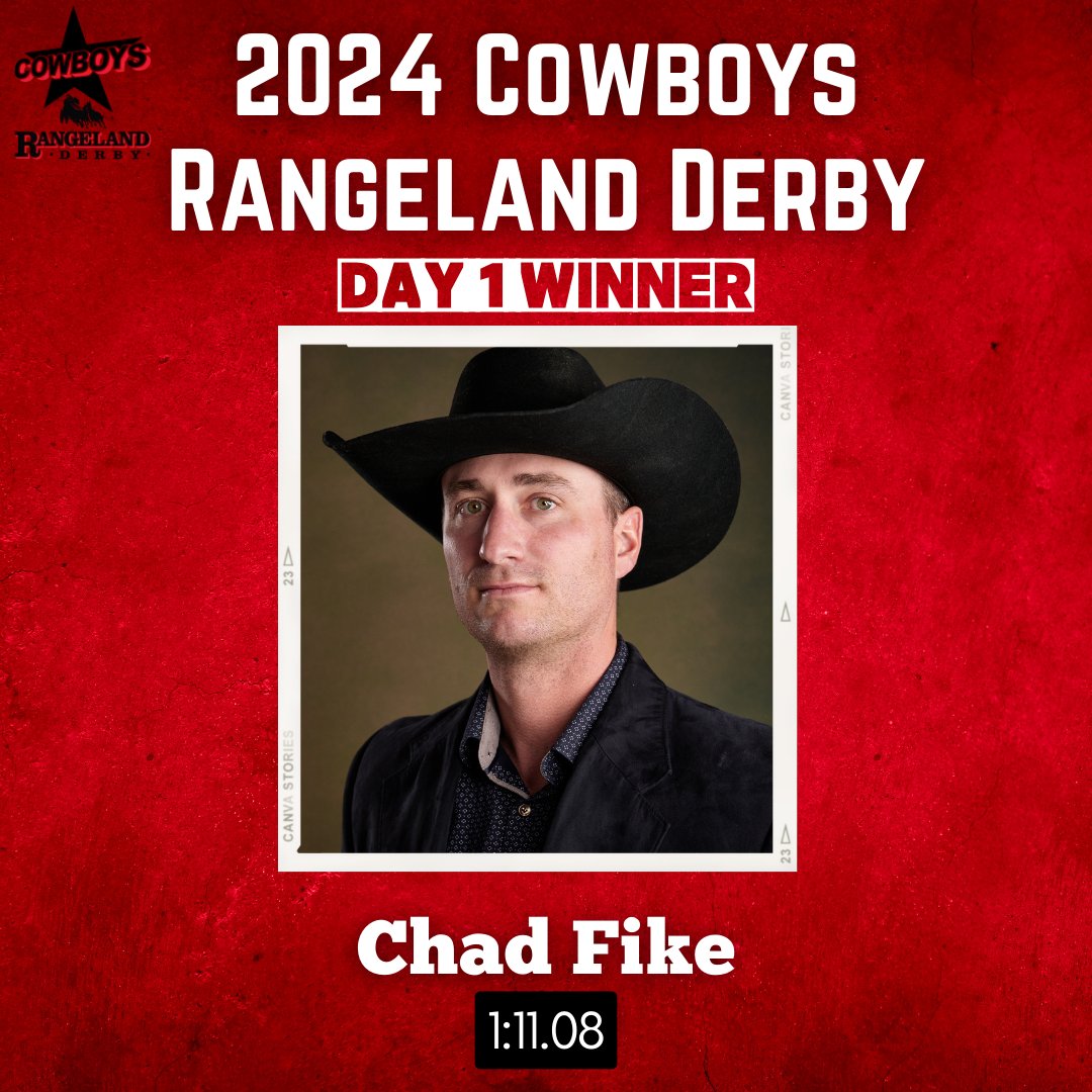 🌟🐴🏆 Congratulations to Chad Fike for an exhilarating run tonight and winning the Hottest Heat of the Night! 🔥

Chad takes the top time of 1:11.08! 🎉

📸: David Kotsibie

#CSChuckwagons #Chuckwagons2024 #CalgaryStampede #2024CowboysRangelandDerby #HottestHeatoftheNight