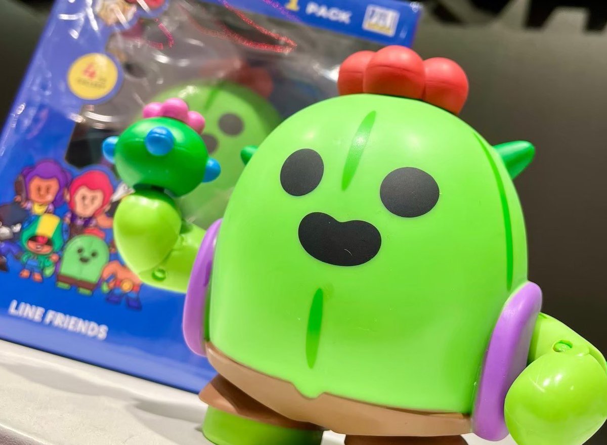 📣再入荷‼️ #BrawlStars アクションフィギュア（スパイク