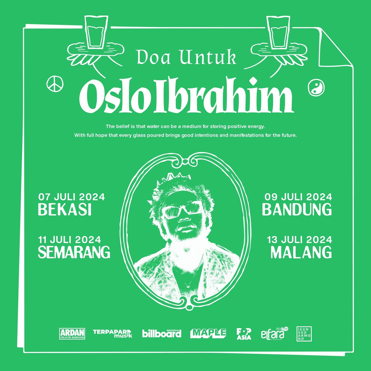 hari ini ulang tahun, dan menghadiahi diriku sendiri dengan sebuah tour yang akan dimulai besok. see you!