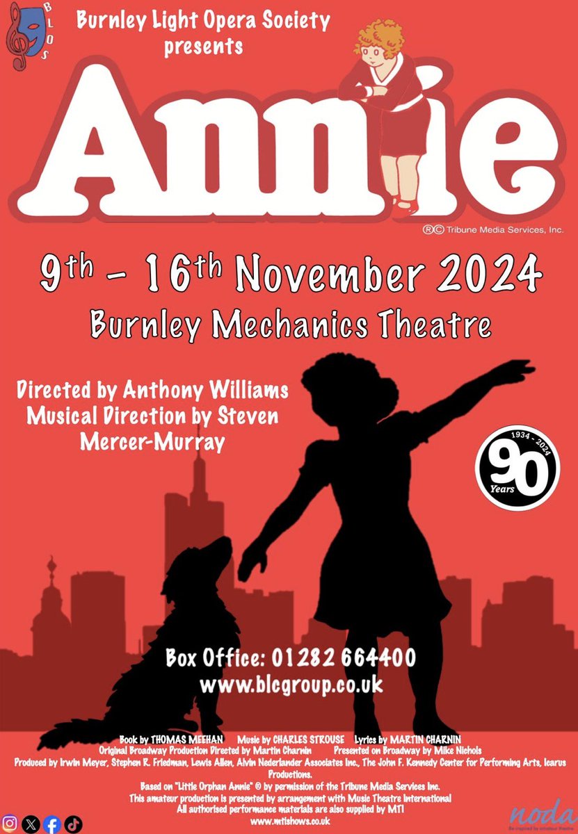 If you haven’t got your tickets yet you can do so using the link below.

linktr.ee/burnleylightop…

We can’t wait to bring this much loved classic to the Burnley stage. It’s not one to be missed! 🤩