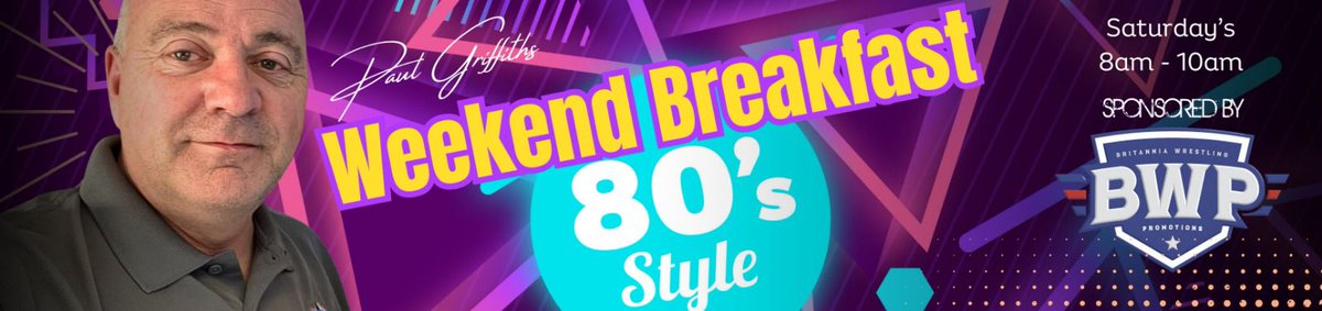 Join Paul Griffith from 8:00 am on Wrexham Premier Radio for the all new Breakfast Show. Sponsored by Britannia Wrestling Promotions.

Listen online, on the app and on Alexa