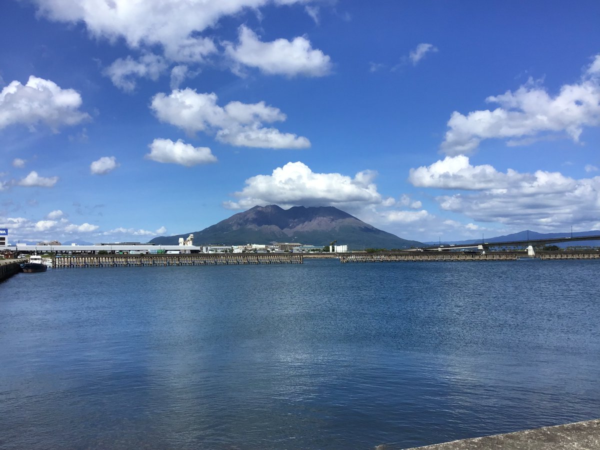 今日は仕事で鹿児島に来てます😀