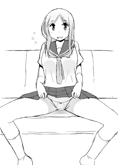 落書きであいちゃんにぱんつ見せて貰う 