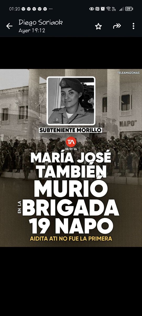 Es el momento <a href="/AsambleaEcuador/">Asamblea Nacional</a> d analizar  las estructuras y políticas patriarcales, machistas en las instituciones militares, que perpetúan la discriminación y la desigualdad de género <a href="/VerdadMajhito/">Verdad SubTeniente Majhito Morillo Y No Repetición</a> #MujeresenVerde #MujerMilitarTambienEsMujer <a href="/Miroslavacz/">Miroslava</a> <a href="/JorgeBao8/">Jorge Baño</a>