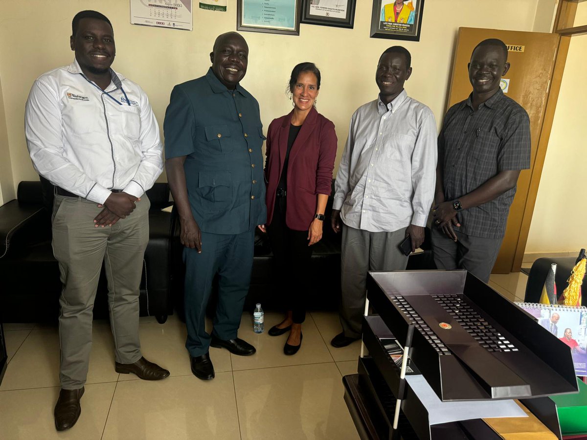 As part of her visit to Uganda for the LEAD Global Training Program, Dr. Patty Cavazos (LEAD Training Program Co-Director), and Dr. Nhial Tutlam (ICHAD Associate Director for Research) met with the Vice Chancellor of Muni University, Prof. Anguma Simon Katrini....