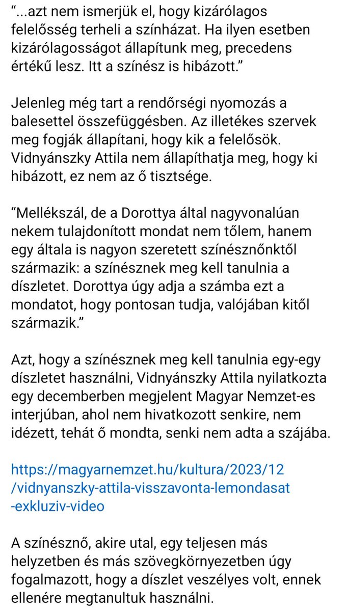 filmklub's tweet photo. Szász Júlia válasza Vidnyánszky Attila reakciójára Udvaros Dorottya partizános interjújára. Bizsergető, amikor valaki világosan fogalmaz meg tényeket. https://t.co/pq0QDblYhV
