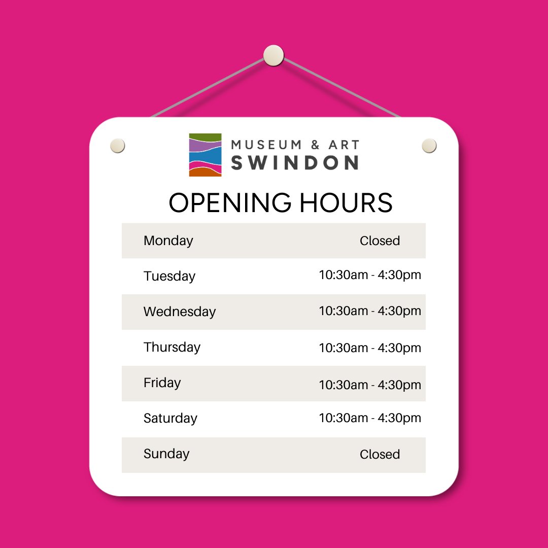 Only 3 days to go until we reopen and we wanted to share our opening times!  For our first week, we’re also going to be open on Sunday 14th July so that as many people as possible can get an early look at the exhibitions in our new home. ⁠

⁠
