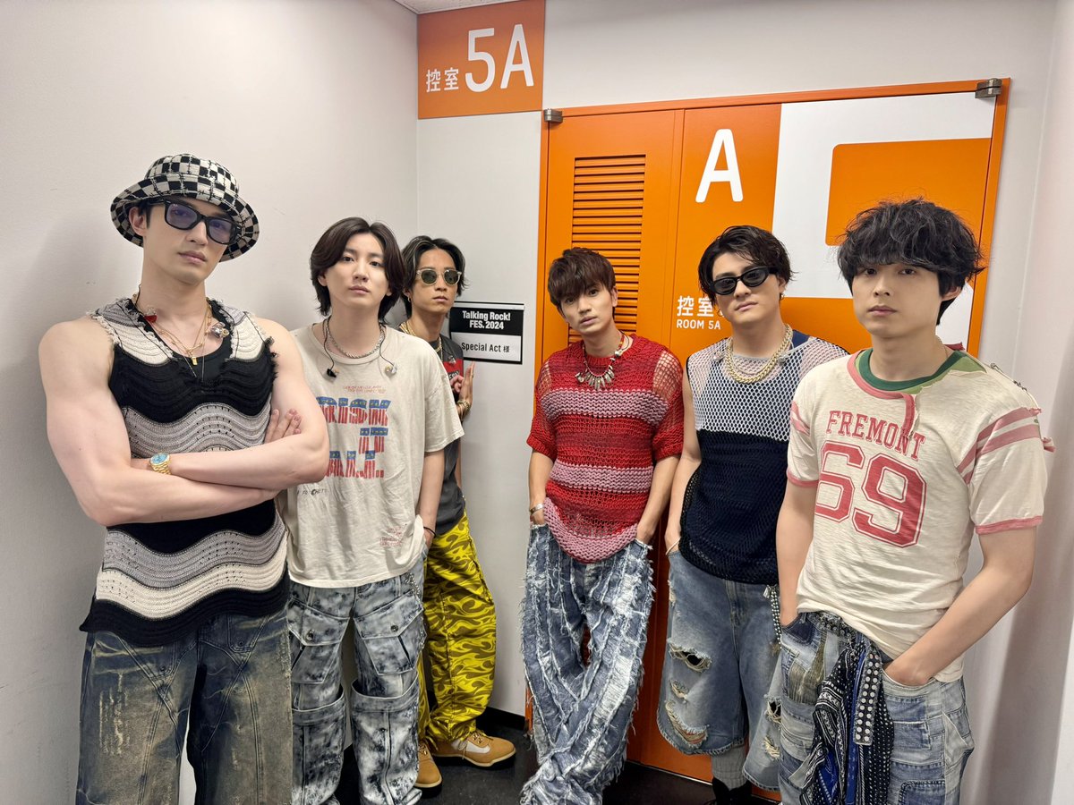 SixTONES_SME's tweet image. 『#TalkingRockFES.2024』にて、
SixTONESがSpecial Actとして出演させていただきました🎤✨
