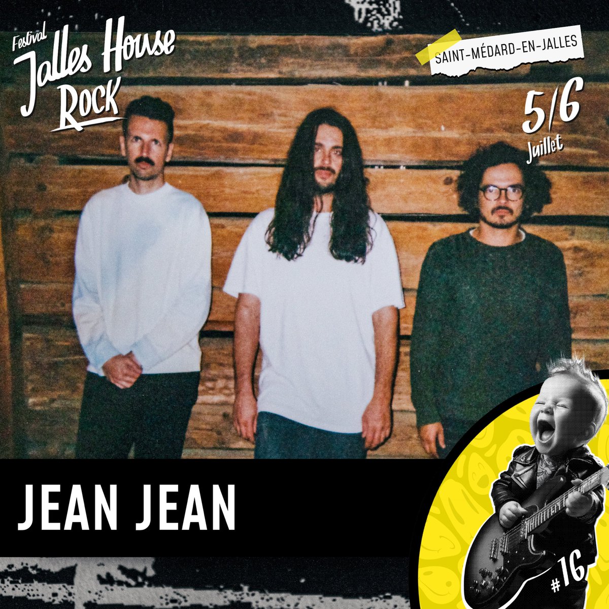 Ce soir au Festival Jalles House Rock à St Médard En Jalles 🤘