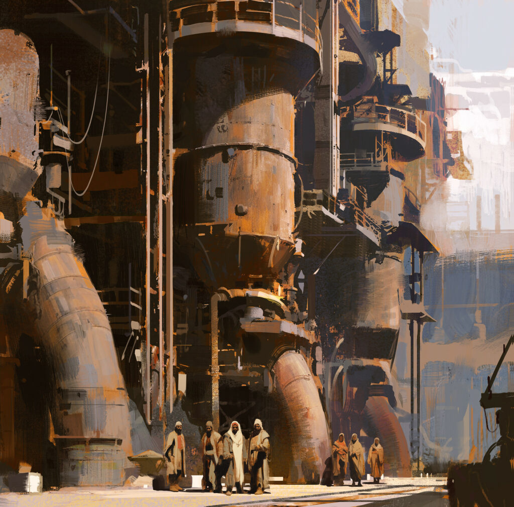 「The Art Of John J Park - Gallery and Det」|IAMAGのイラスト