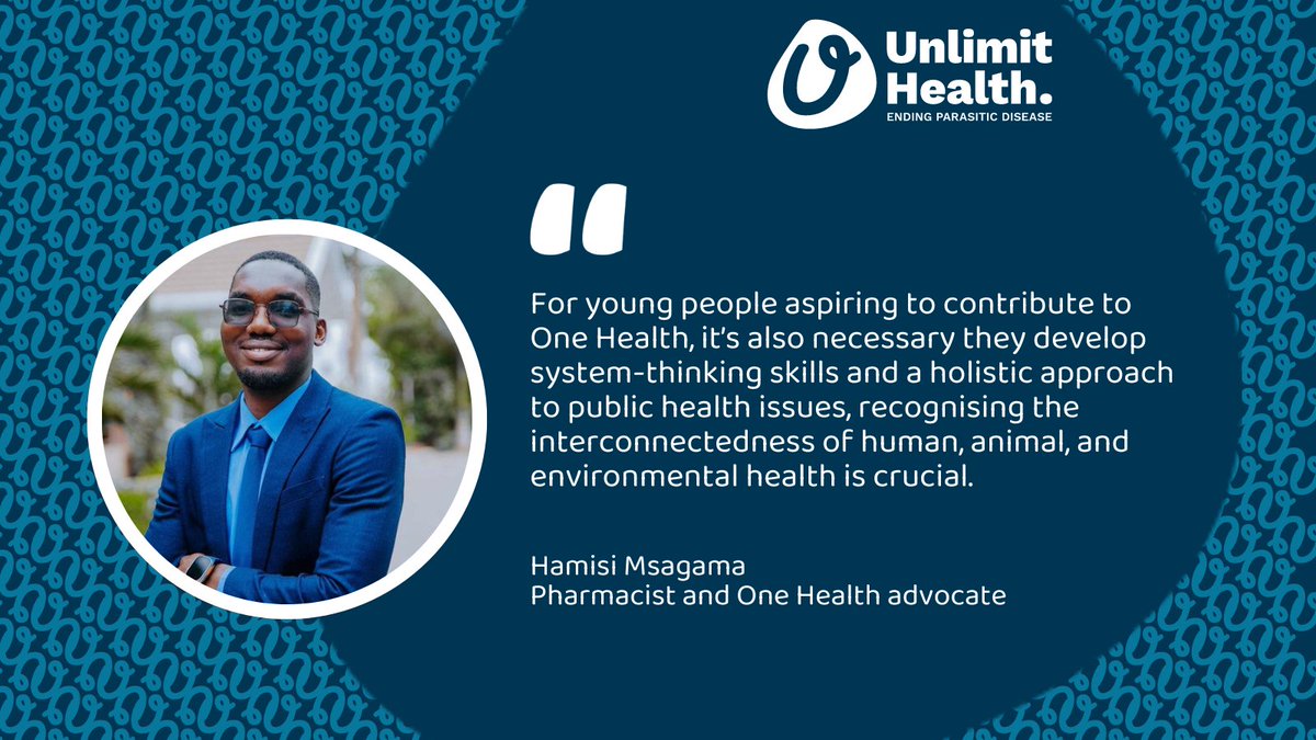 Unlimit Health (formerly SCI Foundation) (@unlimit_health) on Twitter photo š Thank you to <a href="/HamisiMsagama/">Hamisi Msagama</a> of <a href="/onehealth_tz/">One Health Society</a> who, for #WorldZoonosesDay, shared his valuable insights on the One Health approach. He also offered great advice for young people interested in preventing zoonotic diseases šŖ Read now: unlimithealth.org/news/tanzanian⦠#OneHealth š Thank you to <a href="/HamisiMsagama/">Hamisi Msagama</a> of <a href="/onehealth_tz/">One Health Society</a> who, for #WorldZoonosesDay, shared his valuable insights on the One Health approach. He also offered great advice for young people interested in preventing zoonotic diseases šŖ Read now: unlimithealth.org/news/tanzanian⦠#OneHealth