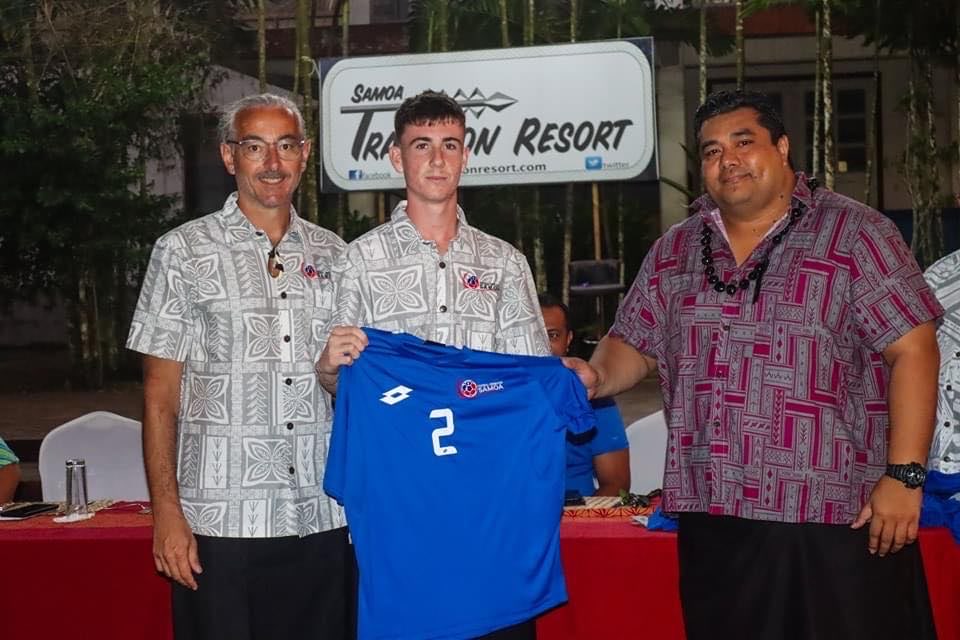 𝗖𝗢𝗡𝗚𝗥𝗔𝗧𝗨𝗟𝗔𝗧𝗜𝗢𝗡𝗦 𝗖𝗔𝗬𝗗𝗘𝗡 𝗔𝗡𝗗 𝗩𝗔𝗟𝗘𝗥𝗜𝗢 |

A massive congratulations to Cayden Steffener and our Under 23 head coach Valerio Raccuglia for their part in Samoa's 3-1 win over Papua New Guinea at the OFC Under 19 Championship in Apia. Awesome stuff. 🇼🇸🇼🇸