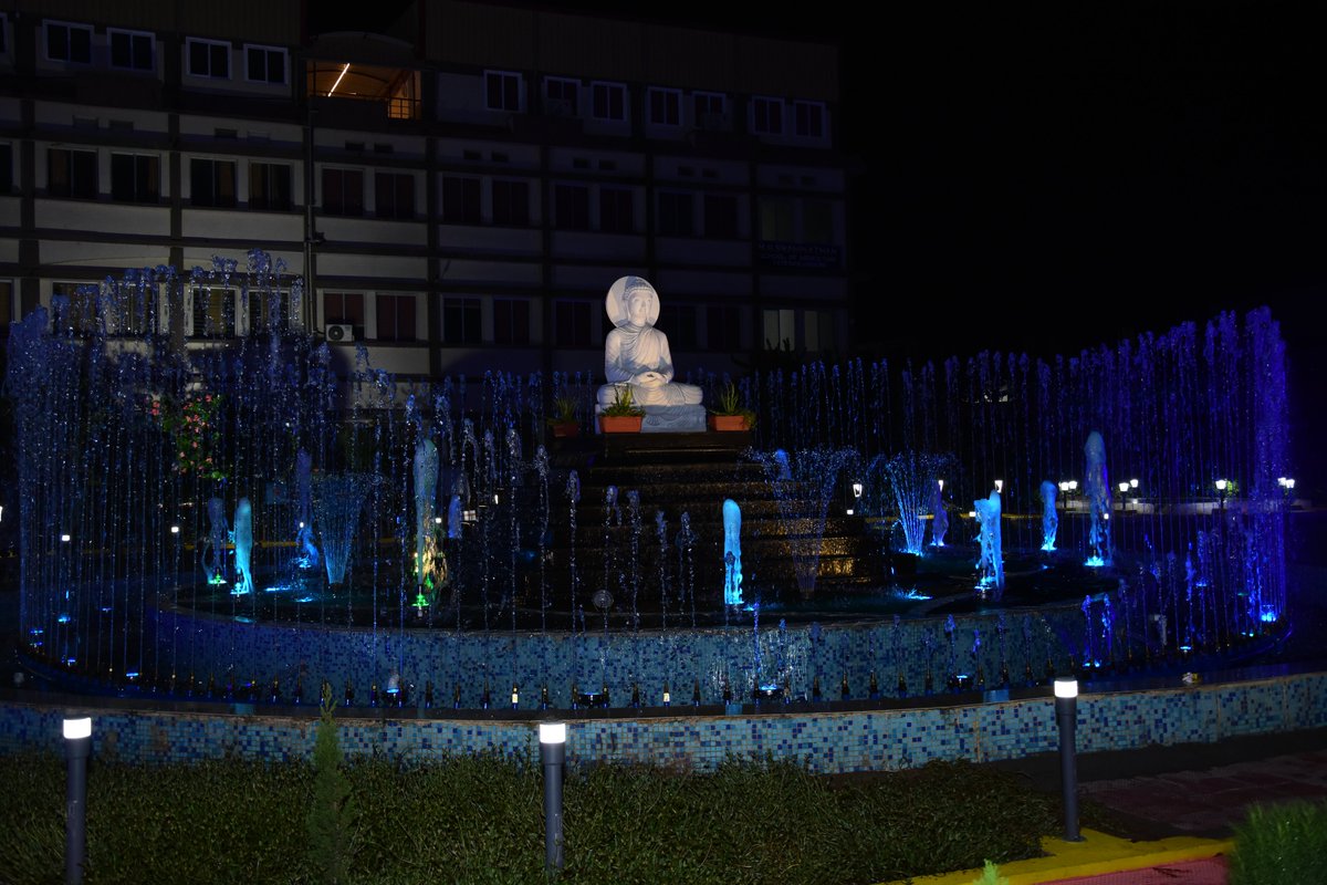 CUTMIndia's tweet photo. Introducing PRAMOD UDYAN, a picturesque Green Fountain Garden inaugurated by Hon’ble Collector, Gajapati Shri Smruti Ranjan Pradhan, at Centurion University. Enhancing our horticulture and skill courses with its free-style formal geometry, Buddha statue, pathways, bonsai, &amp; more! https://t.co/4rKTPcTJ4H