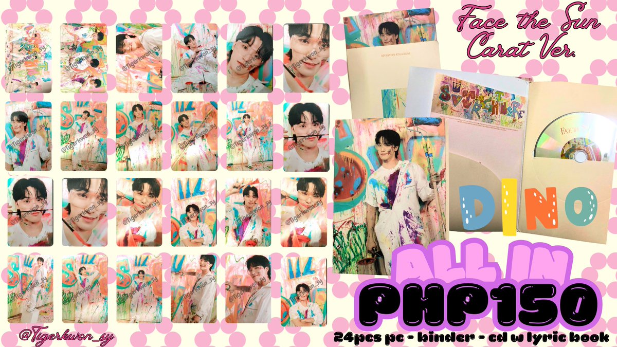 Tigerkwon_sy's tweet photo. 💫WTS LFB ph

ꕀcan nego w prices pa w freebiesꕀ
Official PCs
ᯓrfs: need funds and decluttering 
ᯓall in mint condition
ᯓon-hand
ᯓmop: GCASH https://t.co/ENKP9XBcFJ
