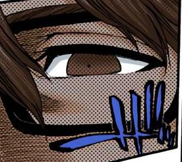 Nothing short of contempt had riddled across his usual stoic features as he beheld the almost cartoonish display before him.

Though he spoke not a word; instead his leering gaze communicated his high disdain for such tomfoolery.