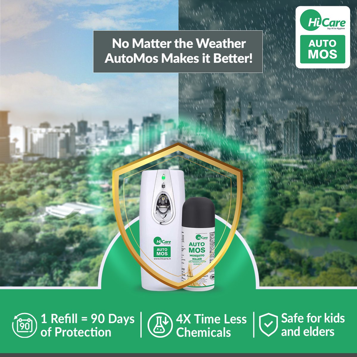 AutoMos lets you enjoy the fresh air in any season, mosquito-free ...
