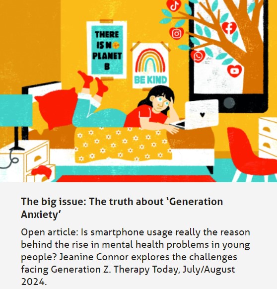 Alex Atherton (@alexatherton100) on Twitter photo A big shout out to <a href="/jeanine_connor/">jeanine connor</a> for her fantastic article in Therapy Today about #genz
And of course a similarly big thank you for asking me to contribute 😁 A big shout out to <a href="/jeanine_connor/">jeanine connor</a> for her fantastic article in Therapy Today about #genz
And of course a similarly big thank you for asking me to contribute 😁