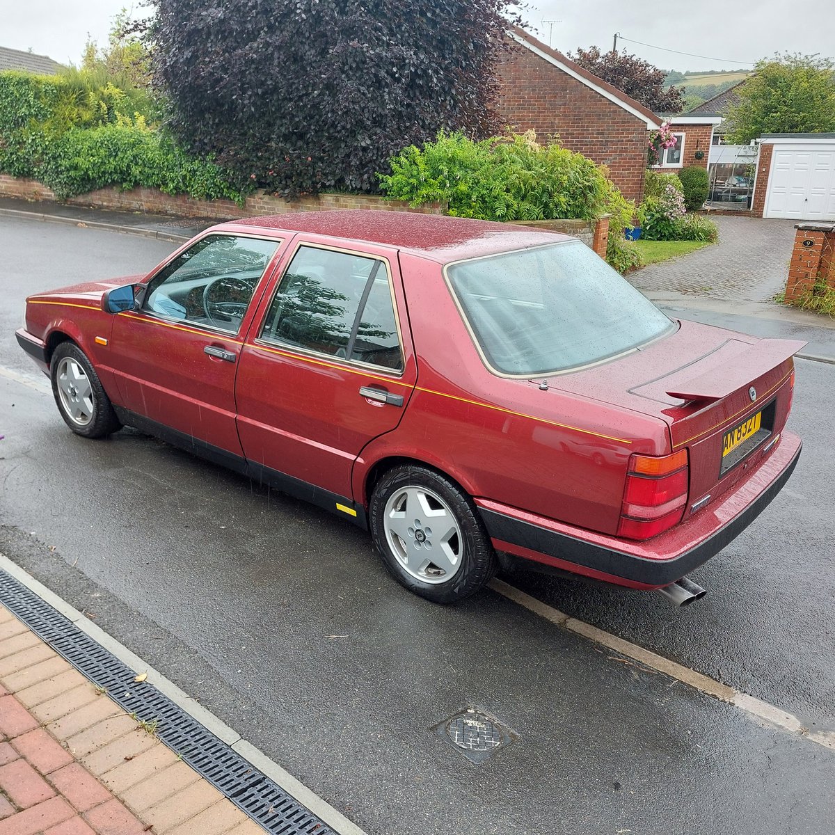 Ok team. Here she is. The most ridiculous car purchase I've ever made and may ever make. But I love her. An absolutely spectacular car. Will likely take me a week to clean her after driving back from Maidenhead in biblical weather but who cares.

I own an 8.32.