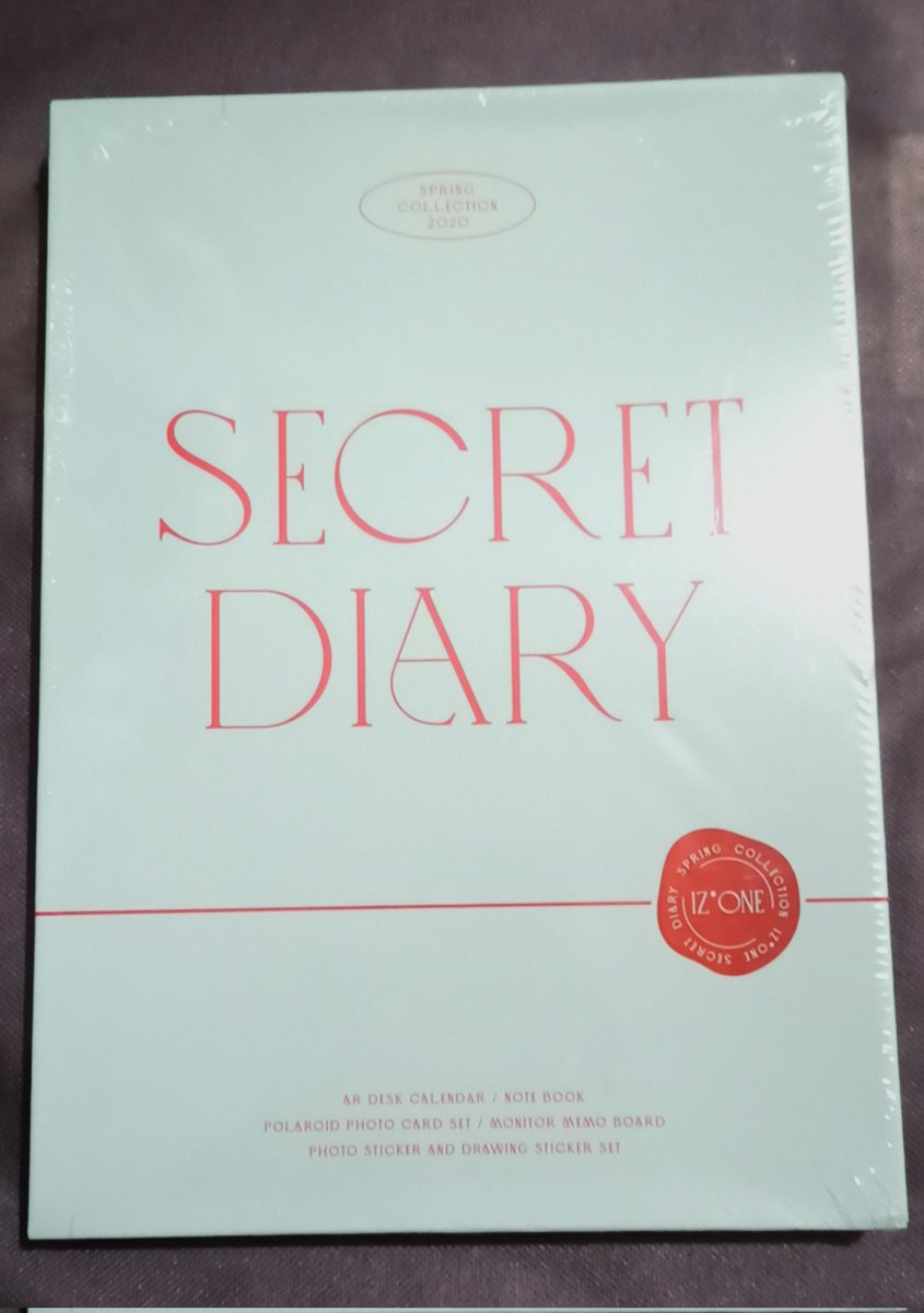 eyez_one17's tweet photo. wts lfb ph izone

— sealed —
— iz*one spring collection secret diary calendar package ver.
— 1400 php (negotiable) 

🏷️ izone spring collection secret diary calendar package sealed wonyoung sakura yuri yena yujin nako eunbi hyewon hitomi chaewon minju chaeyeon https://t.co/PMI2LUtabn