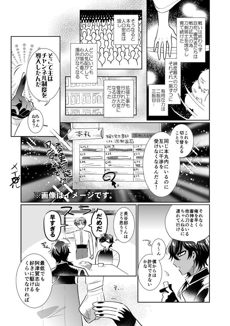 【燭へし】しあわせ家族計画 (1/9)  https://t.co/vaJnyISWtq

長谷部(パパ)と燭(ママ)がおーくりからを子育てする話です!
⚠️燭へし、はせくりへし、軽度の性描写、嘔吐、残酷描写、流血描写 