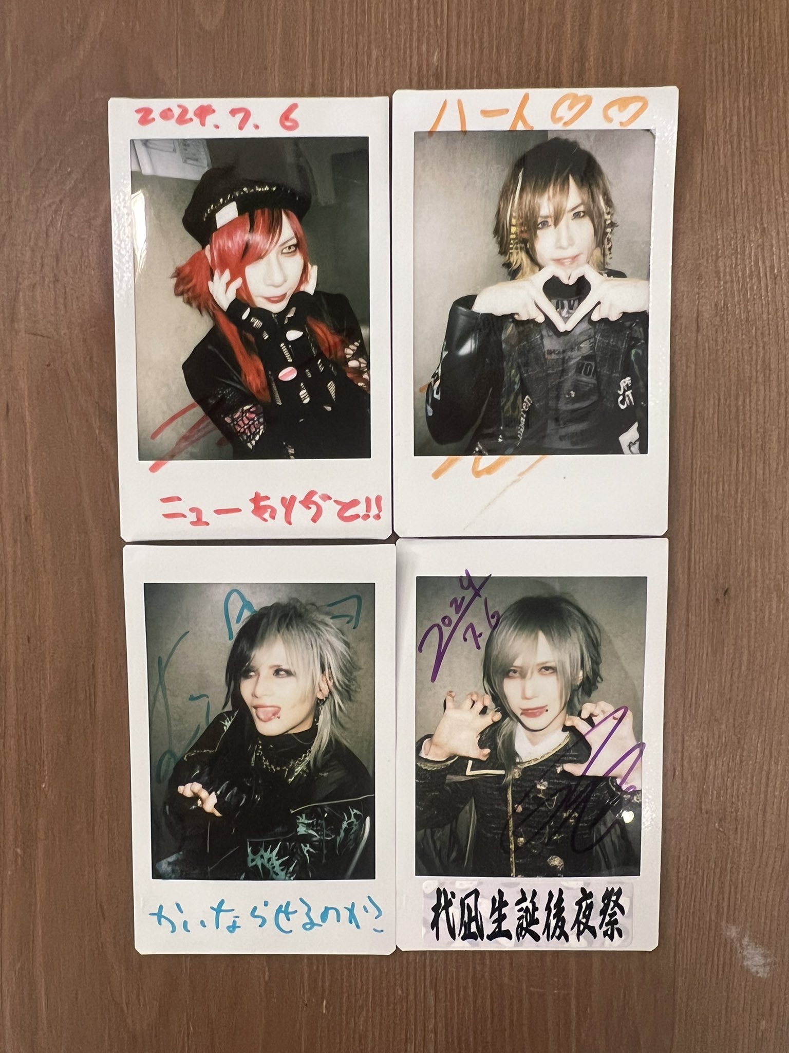 Royz 公大 右手頭 チェキ