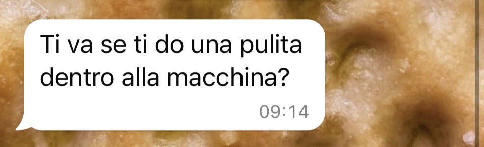 Quanto è sporca la tua macchina?
Si