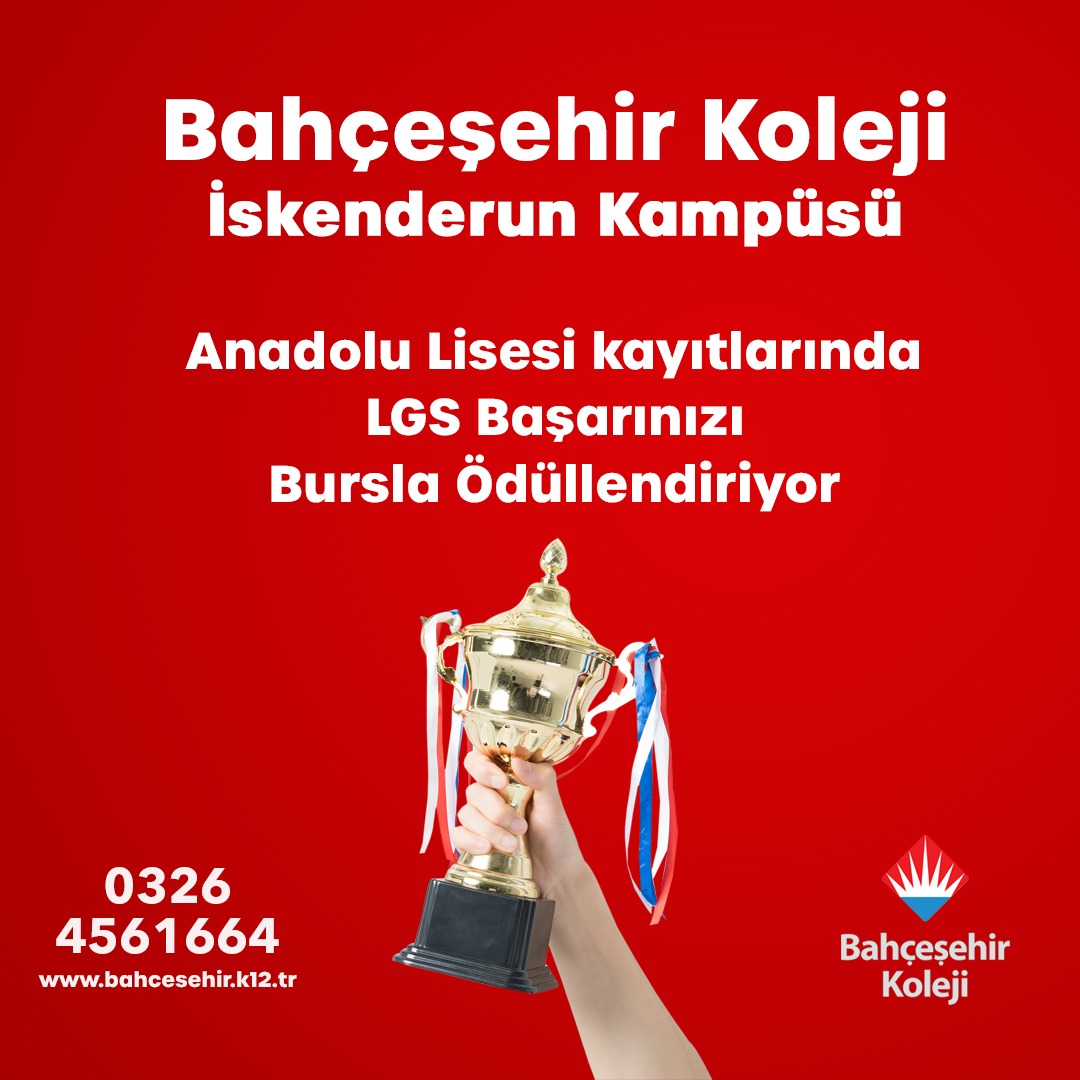 Bahçeşehir Kolejinde Kazanmak Bir Alışkanlık 🏆

2024-2025 Eğitim Öğretim döneminde başarı için şimdi #SıraSende 💯

#BahçeşehirKoleji
#SıraSende
<a href="/bahcesehir_k12/">Bahçeşehir Koleji</a> <a href="/bkbelen_/">Bahçeşehir Belen Kampüsü</a> <a href="/osmanzekiozger/">Osman Zeki Özger</a> <a href="/ucannmustafa/">Mustafa UÇAN (Kampüs Md)</a>